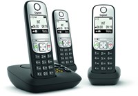 Gigaset A690A Analoge-/DECT-telefoon Nummerherkenning Zwart