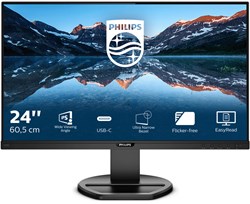 Philips B Line 243B9/00 computer monitor 60,5 cm (23.8") 1920 x 1080 Pixels Full HD LED Zwart