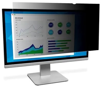 3M 98044055287 schermfilter 68,6 cm (27") Monitor Randloze privacyfilter voor schermen