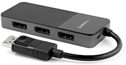 StarTech.com 3-Port DisplayPort 1.4 Splitter, DisplayPort naar 3x DP Multi-Monitor Adapter, Triple 4K Computer MST Hub, USB Bus-Powered - Enkel Windows