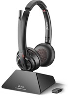 POLY Savi 8220 UC Microsoft Teams Certified DECT 1880-1900 MHz USB-A Headset