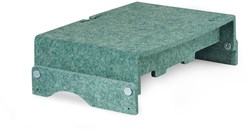 BakkerElkhuizen Q-riser 110 Circular 76,2 cm (30") Groen Bureau
