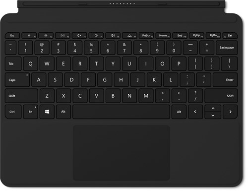 Microsoft Surface Go Signature Type Cover QWERTY Scandinavisch Zwart