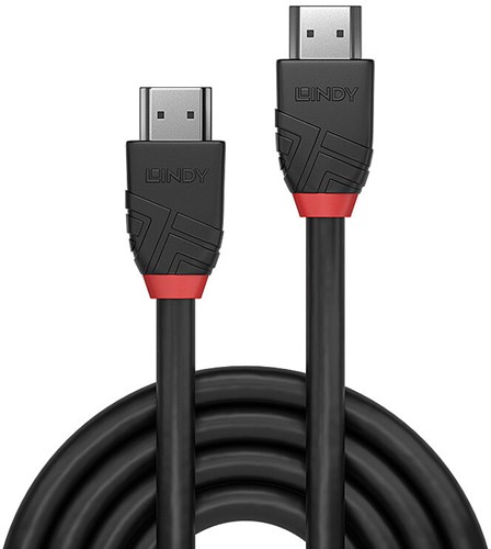 Lindy 10m Standard HDMI cable, Black Line-2