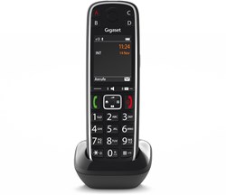 Gigaset E720HX Analoge-/DECT-telefoon Nummerherkenning Zwart