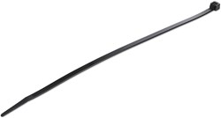 StarTech.com 25 cm Zwarte Kabelbinders 4 mm Breed, 68 mm Bundeldiameter, 22 kg Treksterkte Zelfsluitende Snelbinders uit Nylon met Gebogen Punt, 94V-2/UL Listed, 1000 stuks