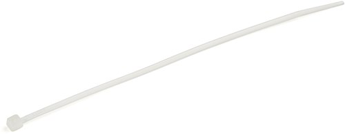 StarTech.com 15 cm Witte Kabelbinders 3 mm Breed, 39 mm Bundeldiameter, 18 kgTreksterkte Zelfsluitende Snelbinders uit Nylon met Gebogen Punt, 94V-2/UL Listed, 100 stuks
