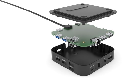 i-tec USB-C Dual Display Docking Station with Power Delivery 100 W + Universal Charger 100 W-3