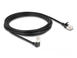 DeLOCK 80307 netwerkkabel Zwart 3 m Cat6a S/FTP (S-STP)