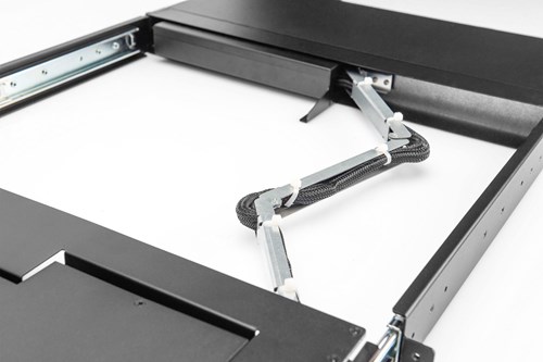 Digitus DS-72220-7IT rack console 43,2 cm (17") 1920 x 1080 Pixels Zwart 1U-3