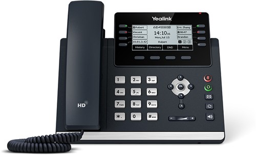 Yealink SIP-T43U IP telefoon Grijs 12 regels LCD Wifi