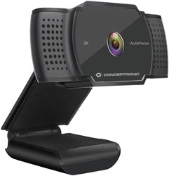 Conceptronic AMDIS02B webcam 5 MP 2592 x 1944 Pixels USB 2.0 Zwart