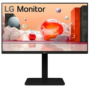 LG 24BA450-B computer monitor 60,5 cm (23.8") 1920 x 1080 Pixels Zwart