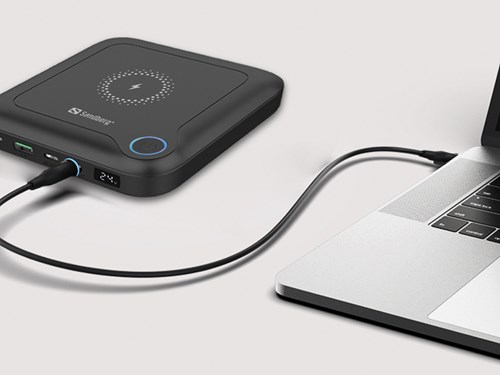 Sandberg 420-57 powerbank 24000 mAh Draadloos opladen Zwart-2