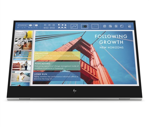 HP E14 G4 computer monitor 35.6 cm (14") 1920 x 1080 pixels Full HD LED White