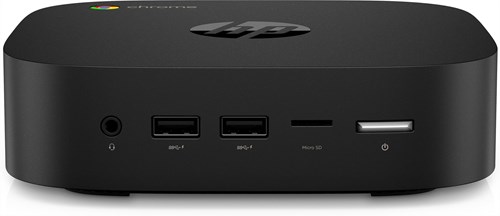 HP Chromebox G3 Intel® Core™ i5 i5-10310U 8 GB DDR4-SDRAM 64 GB eMMC ChromeOS Mini PC Zwart