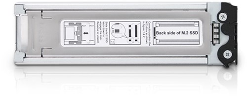 Icy Dock MB840TP-B behuizing voor opslagstations SDD-behuizing Aluminium, Zwart M.2-2