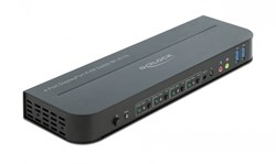 DeLOCK 11484 KVM-switch Zwart