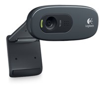 Logitech HD C270 webcam 3 MP 1280 x 720 pixels USB 2.0 Black, Grey-2