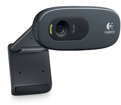 Logitech HD C270 webcam 3 MP 1280 x 720 pixels USB 2.0 Black, Grey-2