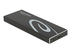 DeLOCK External Enclosure for M.2 SATA SSD with USB Type-C female