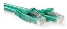Microconnect UTP6A005GBOOTED netwerkkabel Groen 0,5 m Cat6a U/UTP (UTP)