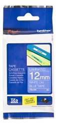 Brother TZE-535 labelprinter-tape Wit op blauw