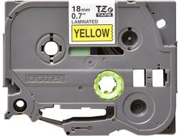 Brother TZE-641 labelprinter-tape Zwart op geel