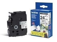 Brother TZE-FX651 labelprinter-tape Zwart op geel TZ