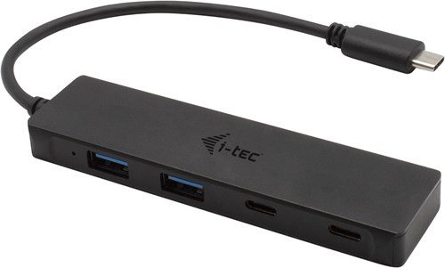 i-tec Metal USB-A/USB-C HUB 2x USB 3.0 + 2x USB-C (10 Gbps)