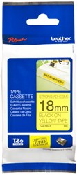 Brother TZE-S641 labelprinter-tape Zwart op geel TZ