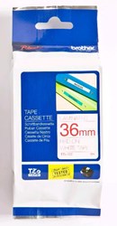 Brother TZE-262 labelprinter-tape Rood op wit