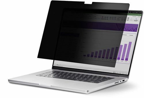 StarTech.com 13.3 inch 16:10 Touch Privacy Filter, Anti-Glans Security Filter, Blauw Licht Reductie, Laptop Monitor Screen Protector, +/- 30° Kijkhoek, Opklapbaar