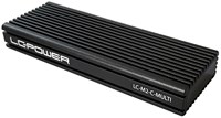 LC-Power LC-M2-C-MULTI storage drive enclosure SSD enclosure Black M.2-2