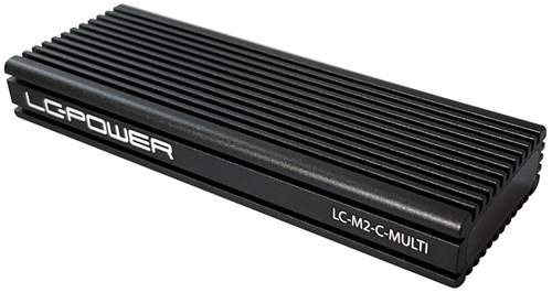 LC-Power LC-M2-C-MULTI storage drive enclosure SSD enclosure Black M.2-2
