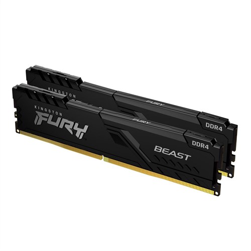 Kingston Technology FURY 16GB 3200MT/s DDR4 CL16 DIMM (Kit van 2) Beast Black