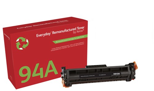 Everyday ™ Mono Remanufactured Toner van Xerox compatible met HP 94A (CF294A), Standaard capaciteit