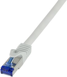 LogiLink C6A102S netwerkkabel Grijs 15 m Cat6a S/FTP (S-STP)