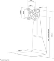 Neomounts FPMA-D800 Monitorstandaard 10-27"-3