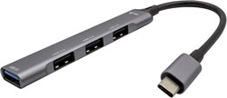i-tec Metal USB-C HUB 1x USB 3.0 + 3x USB 2.0