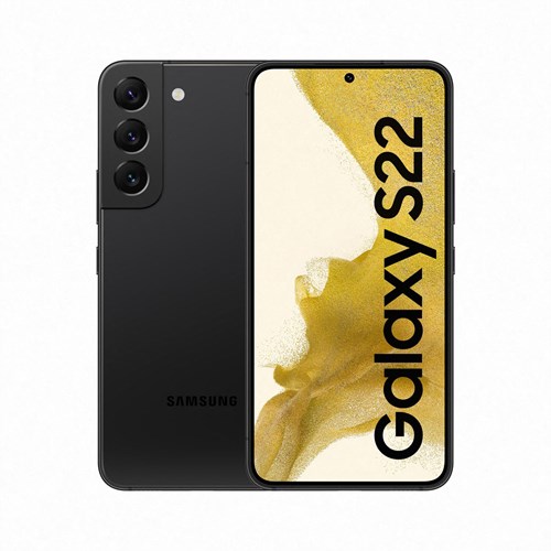 Samsung Galaxy S22 SM-S901B 15,5 cm (6.1") Dual SIM Android 12 5G USB Type-C 8 GB 128 GB 3700 mAh Zwart