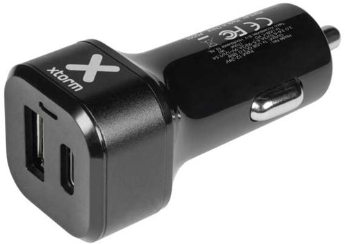 Xtorm AU203 oplader voor mobiele apparatuur Universeel Zwart Sigarettenaansteker Snel opladen Auto