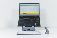 BakkerElkhuizen FlexTop 170 Laptopstandaard Zwart, Donkergrijs 40,6 cm (16")-2