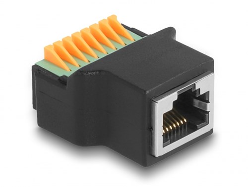 DeLOCK 66948 kabel-connector RJ-45 Zwart, Groen