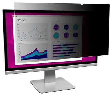 3M Hoge Helderheid Privacy Filter voor 21.5in Monitor, 16:9, HC215W9B