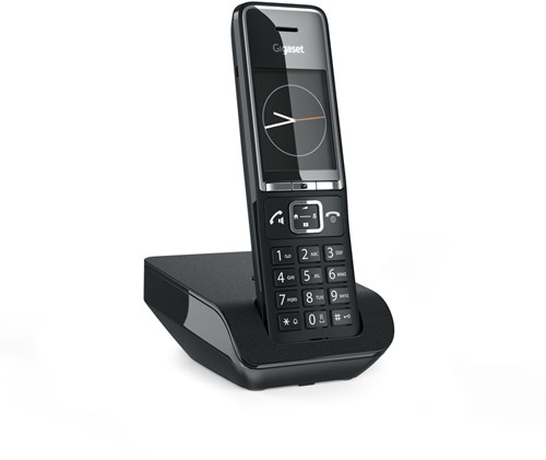 Gigaset COMFORT 550 Analoge telefoon Nummerherkenning Zwart
