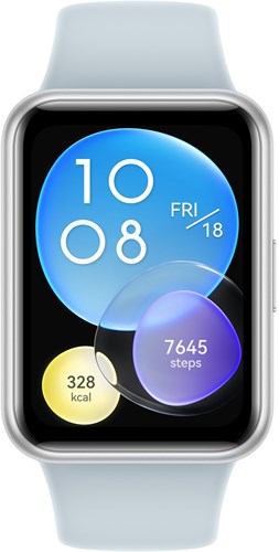 Huawei WATCH FIT 2 4,42 cm (1.74") AMOLED 33 mm Digitaal 336 x 480 Pixels Touchscreen Blauw GPS