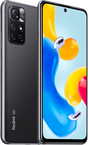 Xiaomi Redmi Note 11S 5G 16,8 cm (6.6") Dual SIM Android 11 USB Type-C 4 GB 128 GB 5000 mAh Zwart