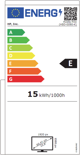 Energielabel afkomstig van Icecat, automatisch ingelezen op 04-07-2024.
