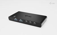 i-tec KVM Docking Station HDMI for 2 hosts, Power Delivery 2x 100W-2
